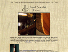 Tablet Screenshot of danielbrauchli.com